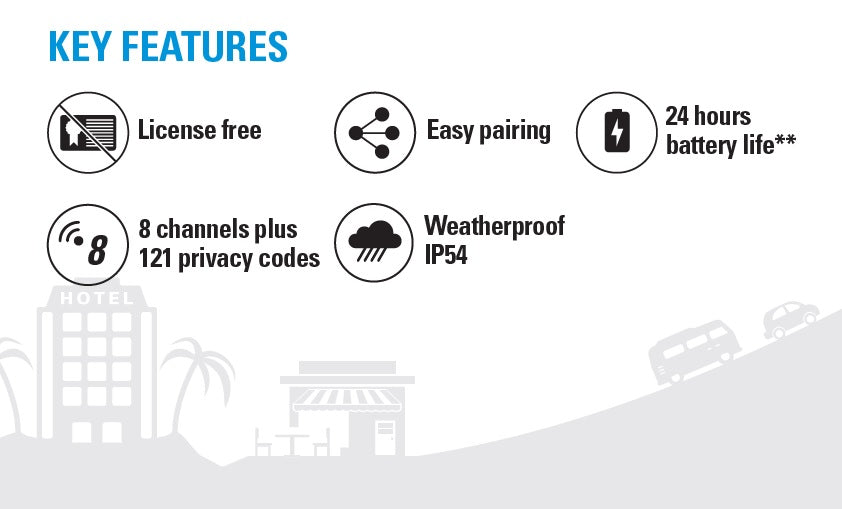 Motorola Solutions Talkabout Walkie Talkie, T38 (2 Units Bundle)