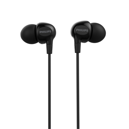 Philips In-Ear Wired Headphones - USB-C Connector, 10mm Drivers, Built-in Mic & Remote, Comfortable Ergonomic Fit (TAE2100)