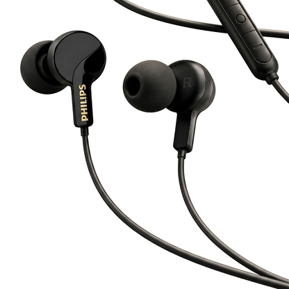 Philips Type-C Wired Earbuds – Noise-Isolating In-Ear Earphones with Volume Control and Hands-Free Mic for USB-C Devices (TAE3130)