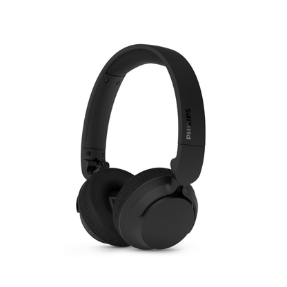 Philips On-Ear Wireless Headphones - Active Noise Canceling, 70H Playtime, Bluetooth 6.0, Dynamic Bass, Lightweight Foldable Design (TAH4500)