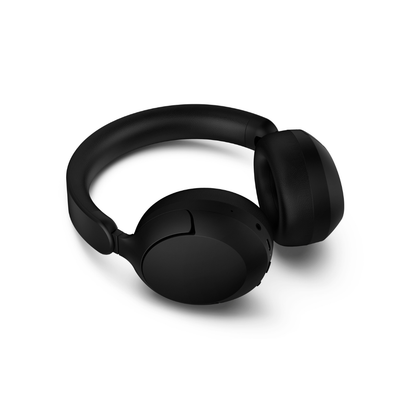Philips Adaptive Noise Canceling Headphones - Hi-Res Audio, 80H Playtime, Bluetooth 6.0, Multipoint, Foldable Over-Ear (TAH6000)