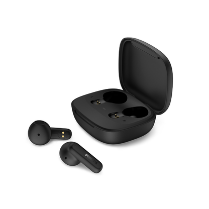 Philips True Wireless Earbuds - 13mm Large Drivers, Bluetooth 6.0, 18H Playtime, IPX4 Splash Resistant (TAT1000)