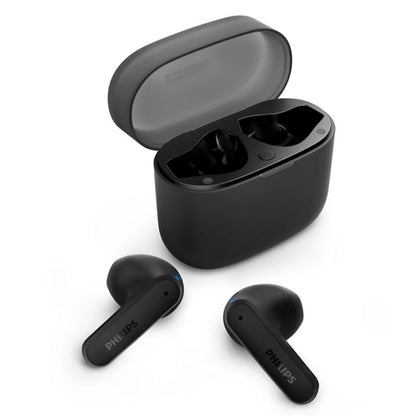 Philips TWS Headphones Natural Sound Dynamic Bass Philips Headphones App IPX4 28Hrs Play Time (TAT2139BK/97)