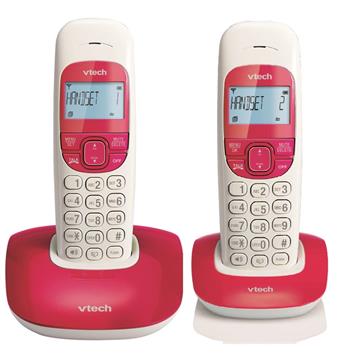 Vtech Twin Cordless Phone with Speaker Phone and Caller ID (VT1301-2)