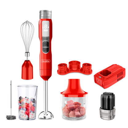Decakila 16V SHARE Battery Series 5-In-1 Cordless Hand Blender Set (KEJB056)