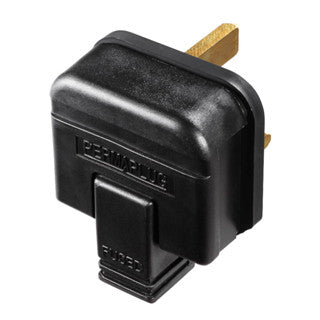 Masterplug Heavy Duty Plug, 3 Pin Plug, 13A, Impact Resistant (HDPT13)