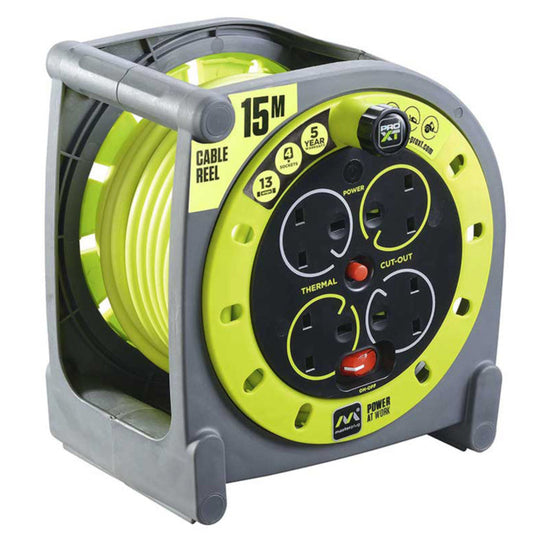 Masterplug Pro-XT Case Reels 15 meter (HMU15134SL-PX)