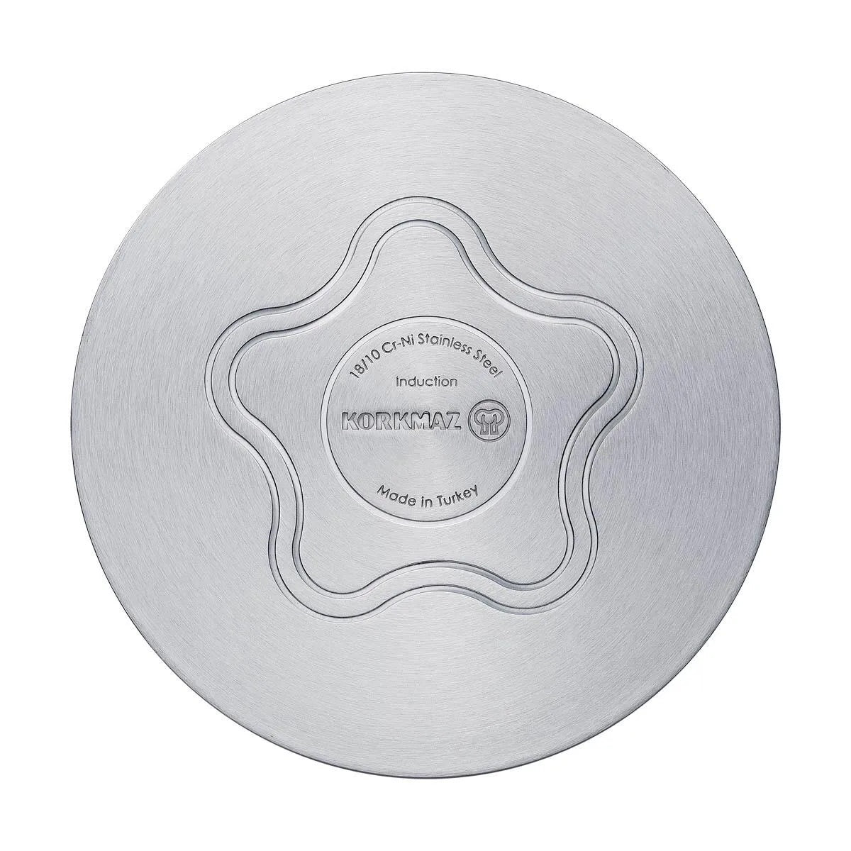 Korkmaz Proline 24x8cm/3.2ℓ Satin Saute Pan (A1176)