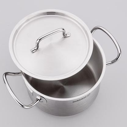 Korkmaz Korkmaz Proline Gastro 24x24cm/10.5ℓ Extra Deep Pot (A2731)