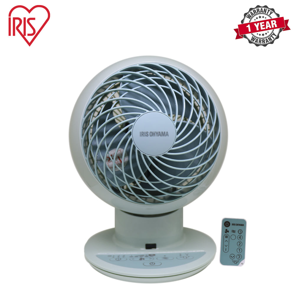 Iris Ohyama | PCF-SC15T | Compact Oscillation Circulator Fan, White / Pink / Blue | 1 Year Warranty