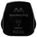 Masterplug Compact and Durable Plug, 3 Pin Plug, 13A, Rewireable (PT13)
