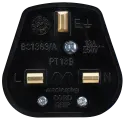 Masterplug Compact and Durable Plug, 3 Pin Plug, 13A, Rewireable (PT13)