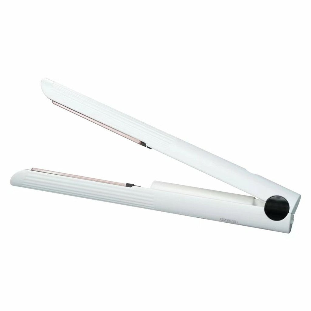 Koizumi KHS-G600 USB Rechargeable Portable Cordless Rechargeable Hair Straightener & Curler, 160°C/ 180°C/ 200°C, White, 1 Year Warranty