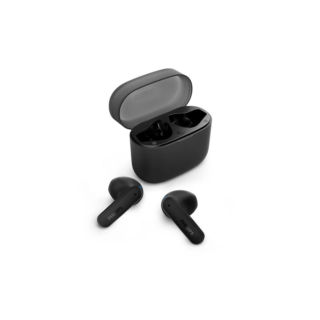 Philips TWS Headphones Natural Sound Dynamic Bass Philips Headphones App IPX4 28Hrs Play Time (TAT2139BK/97)